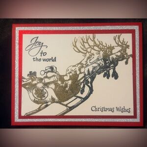 42. A Vintage Santa Bling